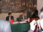  podpisanie porozumienie o wsp pracy z delegacj grupy w glowej xin wen 23 wrze nia 2005r 1 