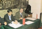 podpisanie porozumienie o wsp pracy z delegacj grupy w glowej xin wen 23 wrze nia 2005r 2 